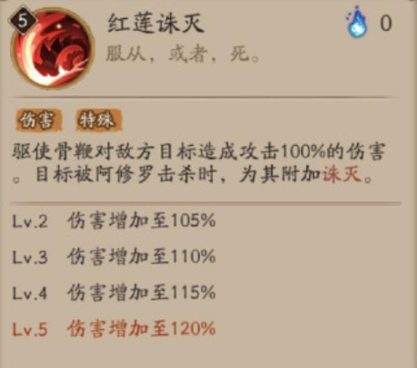 阴阳师新SSR阿修罗技能介绍