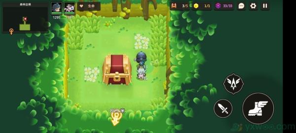 坎公骑冠剑世界1-4森林边境三星攻略