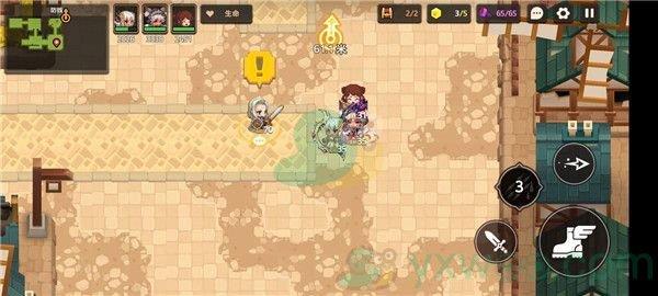坎公骑冠剑世界2-4防线三星攻略