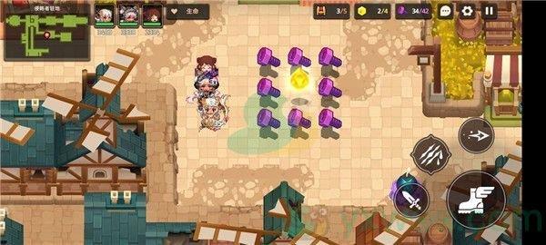 坎公骑冠剑世界2-5侵略者驻地三星攻略