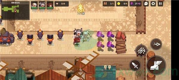 坎公骑冠剑世界2-5侵略者驻地三星攻略