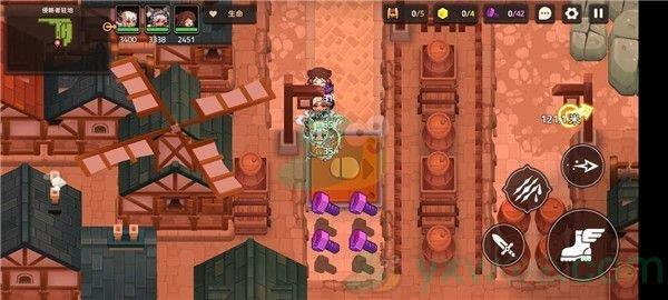 坎公骑冠剑世界2-5侵略者驻地三星攻略