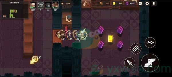坎公骑冠剑世界3-2魔法学院2楼三星攻略