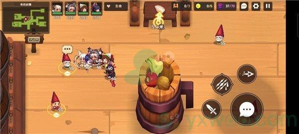 坎公骑冠剑世界6-2寻找妖精三星攻略