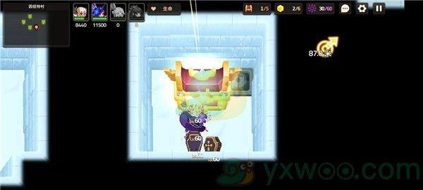 坎公骑冠剑世界8-3因纽特村三星攻略