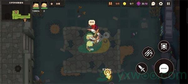 坎公骑冠剑世界10-4艾伊莎的疏散基地三星攻略