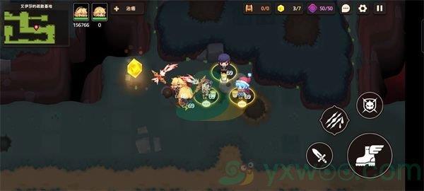 坎公骑冠剑世界10-4艾伊莎的疏散基地三星攻略