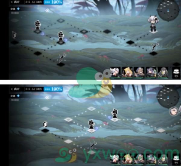 灵魂潮汐3-5石门迷阵100%探索通关攻略