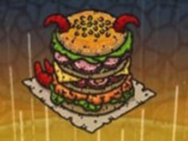 黑暗料理王劲辣羊腿堡制作方法