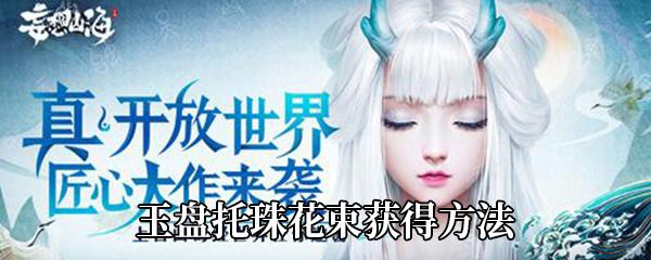 妄想山海玉盘托珠花束获得方法