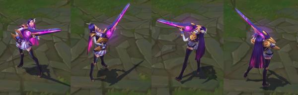 LOL战斗学院凯特琳皮肤展示