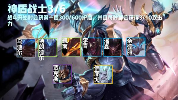 云顶之弈S5赛季神盾战士职业介绍