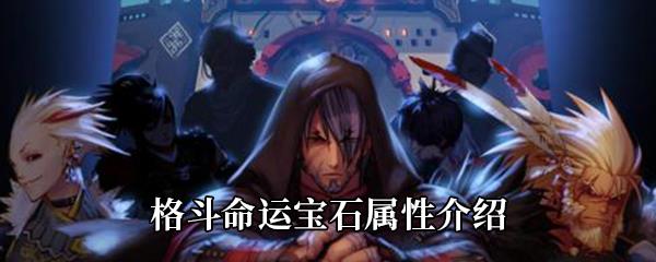 DNF男格斗命运宝石属性介绍