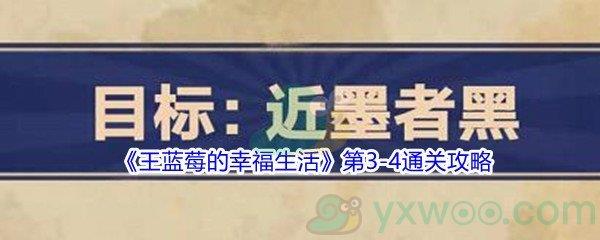 王蓝莓的幸福生活第3-4通关攻略