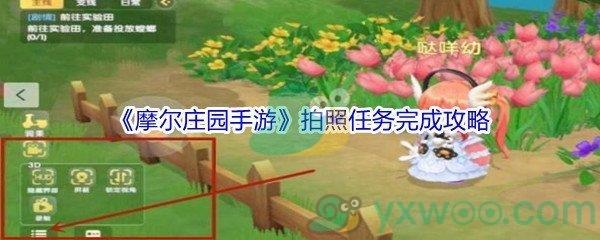 摩尔庄园手游拍照任务完成攻略