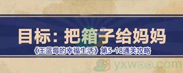 王蓝莓的幸福生活第5-18通关攻略