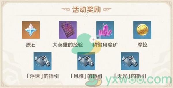 原神幻影心流活动奖励内容介绍