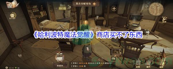 哈利波特魔法觉醒商店买不了东西解决方法