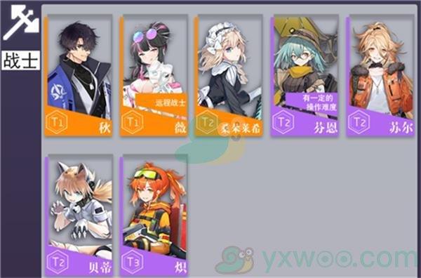 少女前线云图计划角色强度排行榜