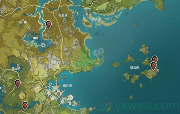 原神5个火深渊法师刷新点介绍