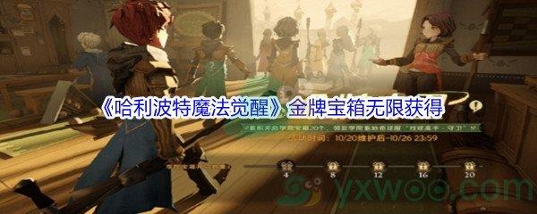 哈利波特魔法觉醒金牌守卫宝箱无限获得方法