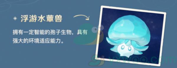 原神2.6版本层岩巨渊地图浮游水蕈兽详细介绍