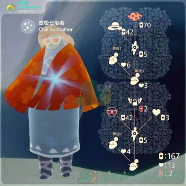 sky光遇墨镜先祖兑换图表介绍