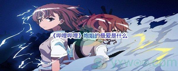 哔哩哔哩炮姐的最爱是什么