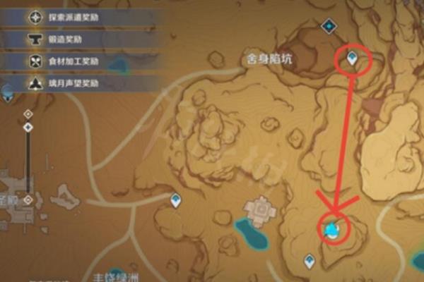 原神圣章石柱在什么地方