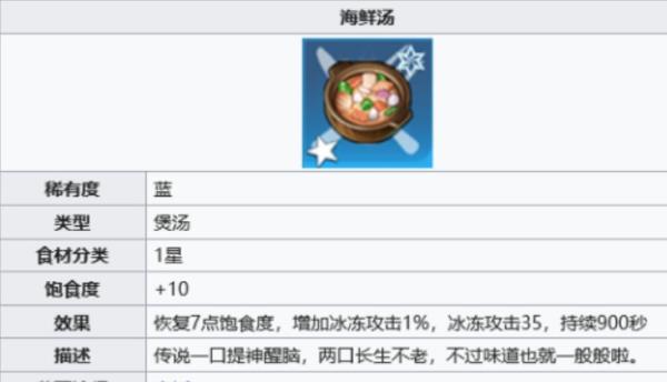 幻塔海鲜汤配方食材在哪里