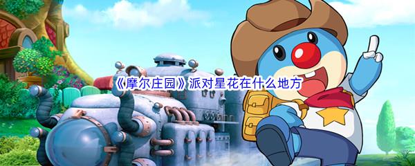 摩尔庄园派对星花在什么地方